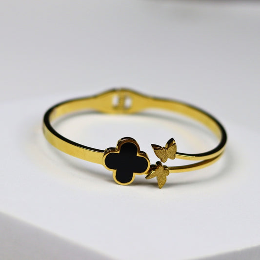 Butterfly Clover Bracelet - Adorn-iq