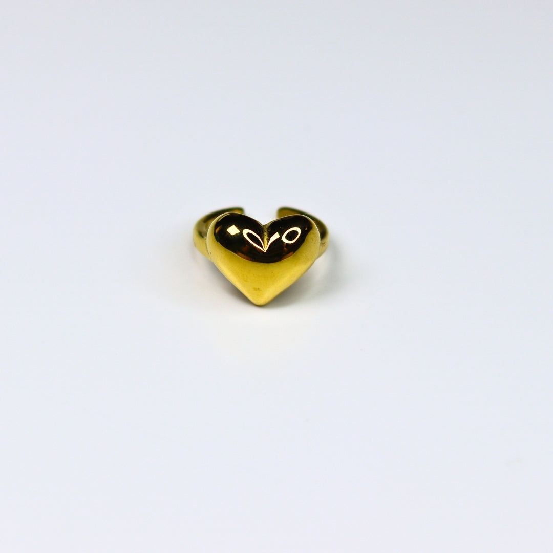 Chubby Heart Ring - Adorn-iq