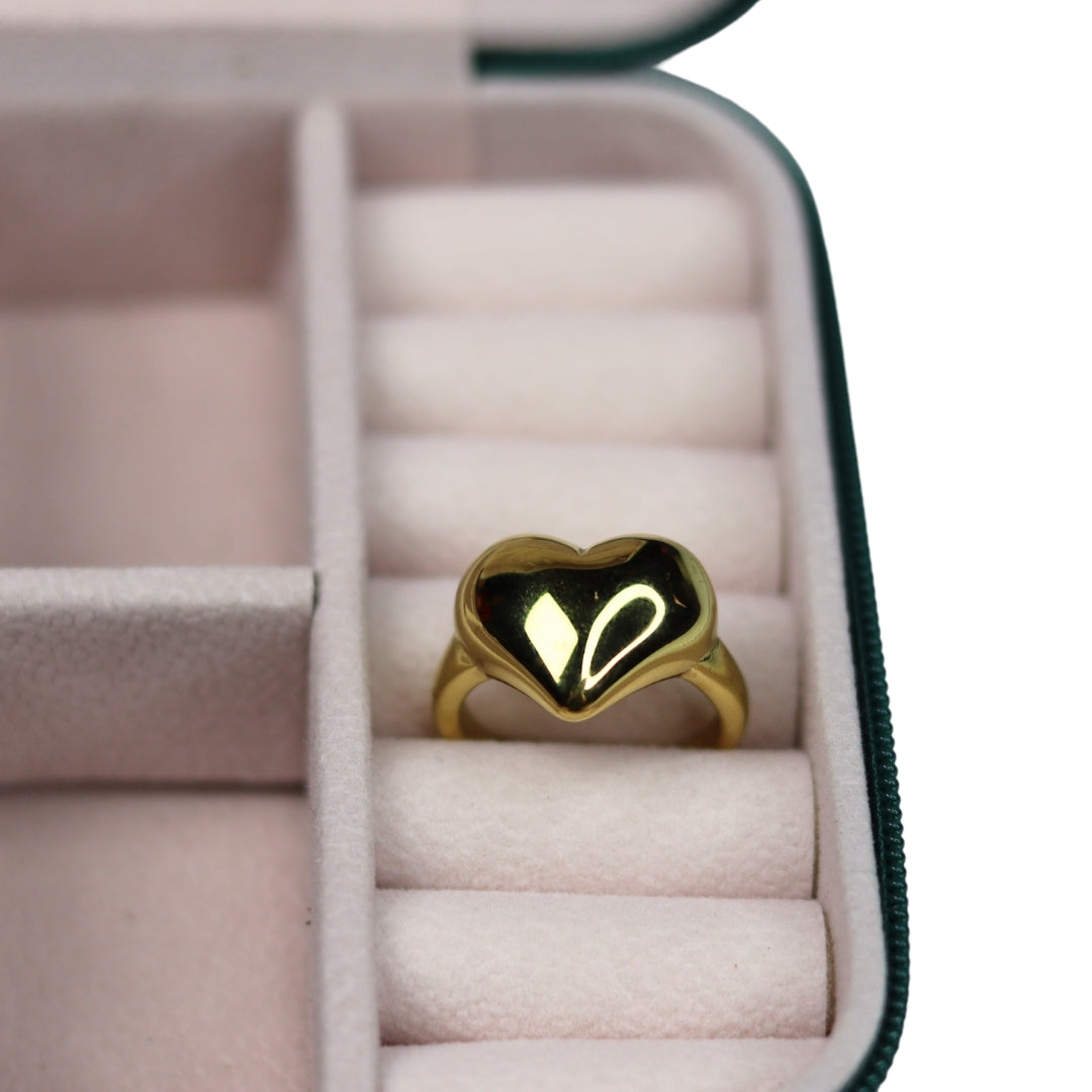 Chubby Heart Ring - Adorn-iq