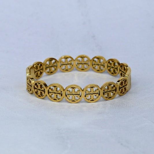 Classic gold Pattern Bracelet - Adorn-iq