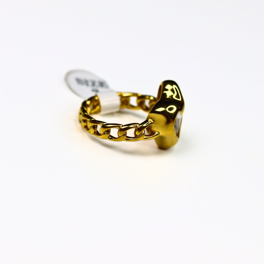 Crystal Heart Ring - Adorn-iq