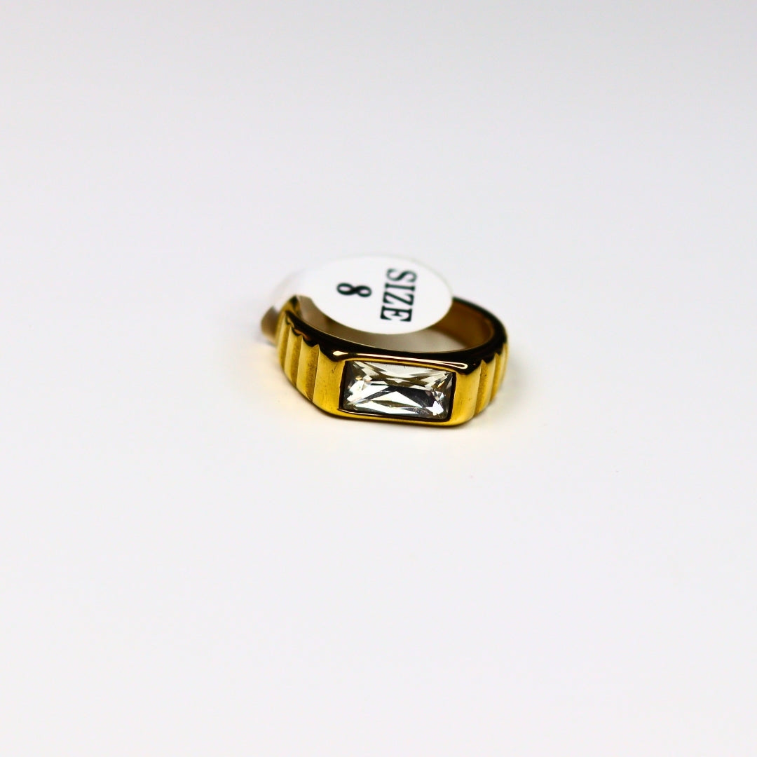 Golden Nova Ring - Adorn-iq