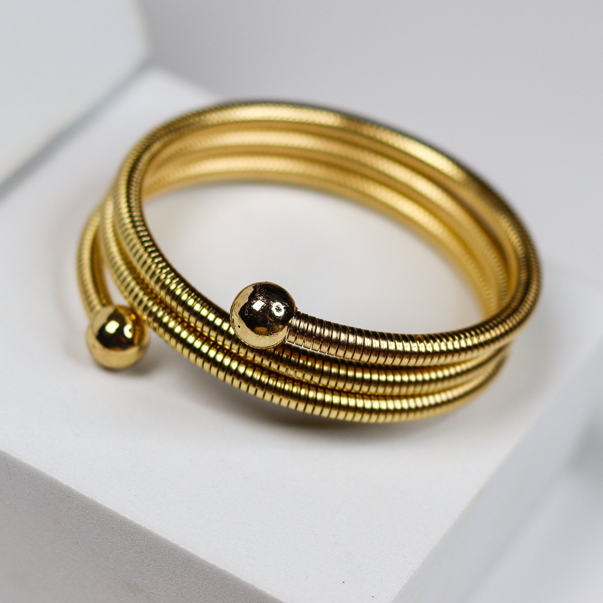 Orbit Wrap Bangle Bracelet - Adorn-iq