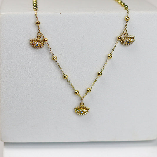 Golden Guardian Necklace - Adorn-iq