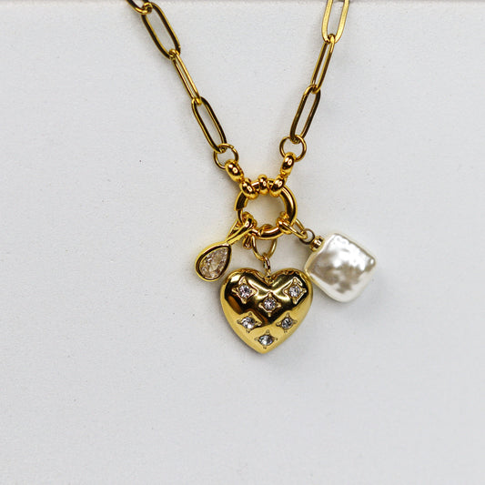 Luxe Love Charm Pendant - Adorn-iq