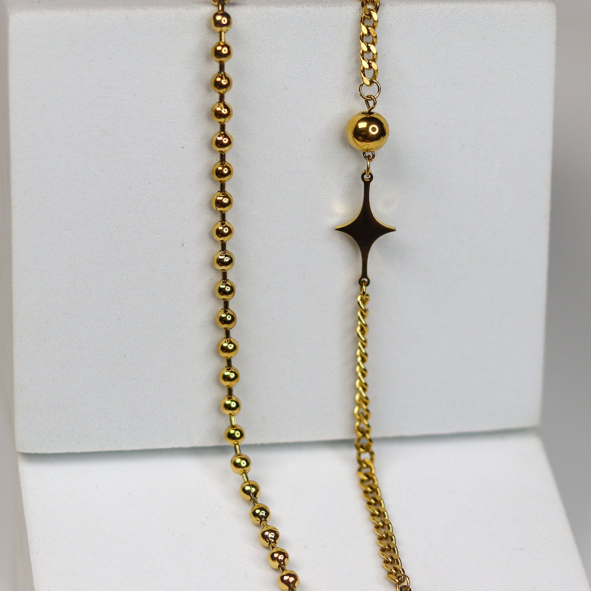 Golden Orbit Necklace - Adorn-iq