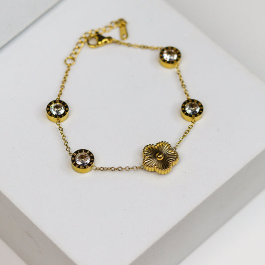 Roman Bloom Bracelet - Adorn-iq