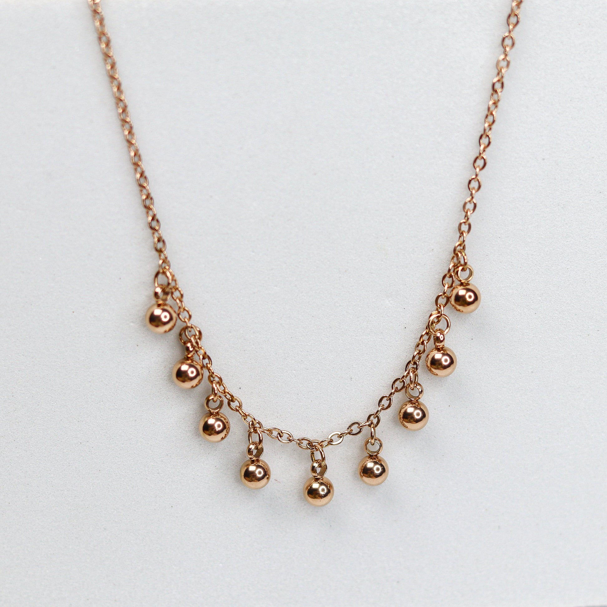 Dazzling Ball Chain Necklace - Adorn-iq