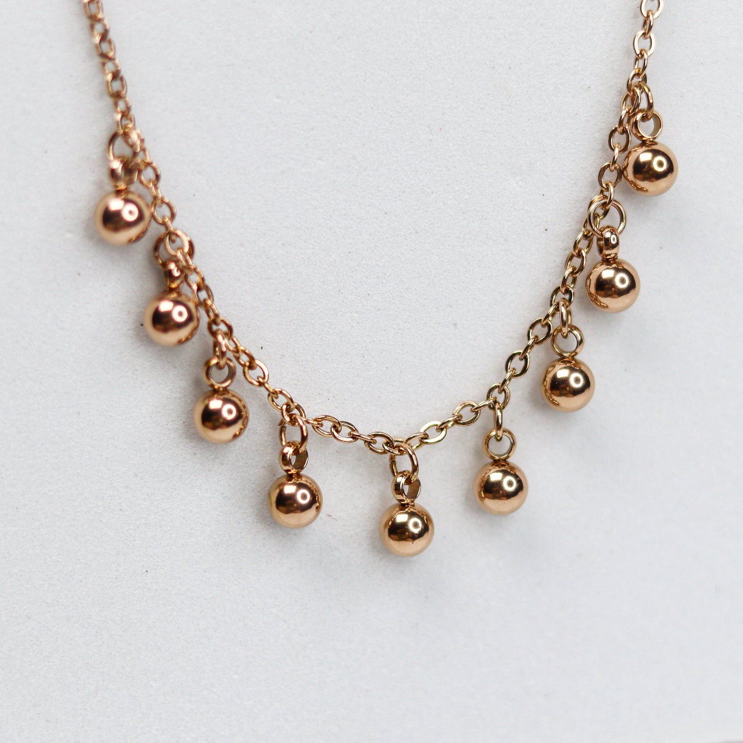 Dazzling Ball Chain Necklace - Adorn-iq