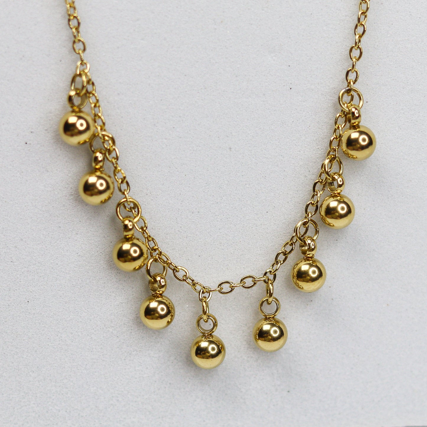 Dazzling Ball Chain Necklace - Adorn-iq