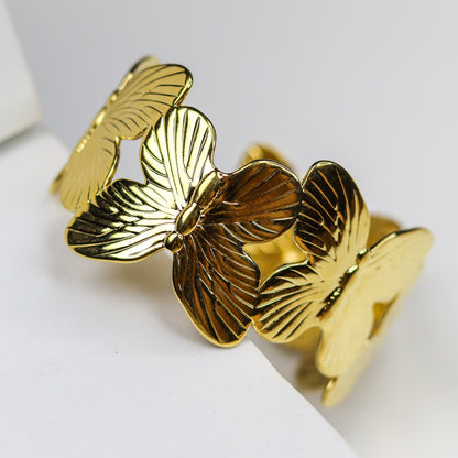 Chunky Butterfly Cuff - Adorn-iq