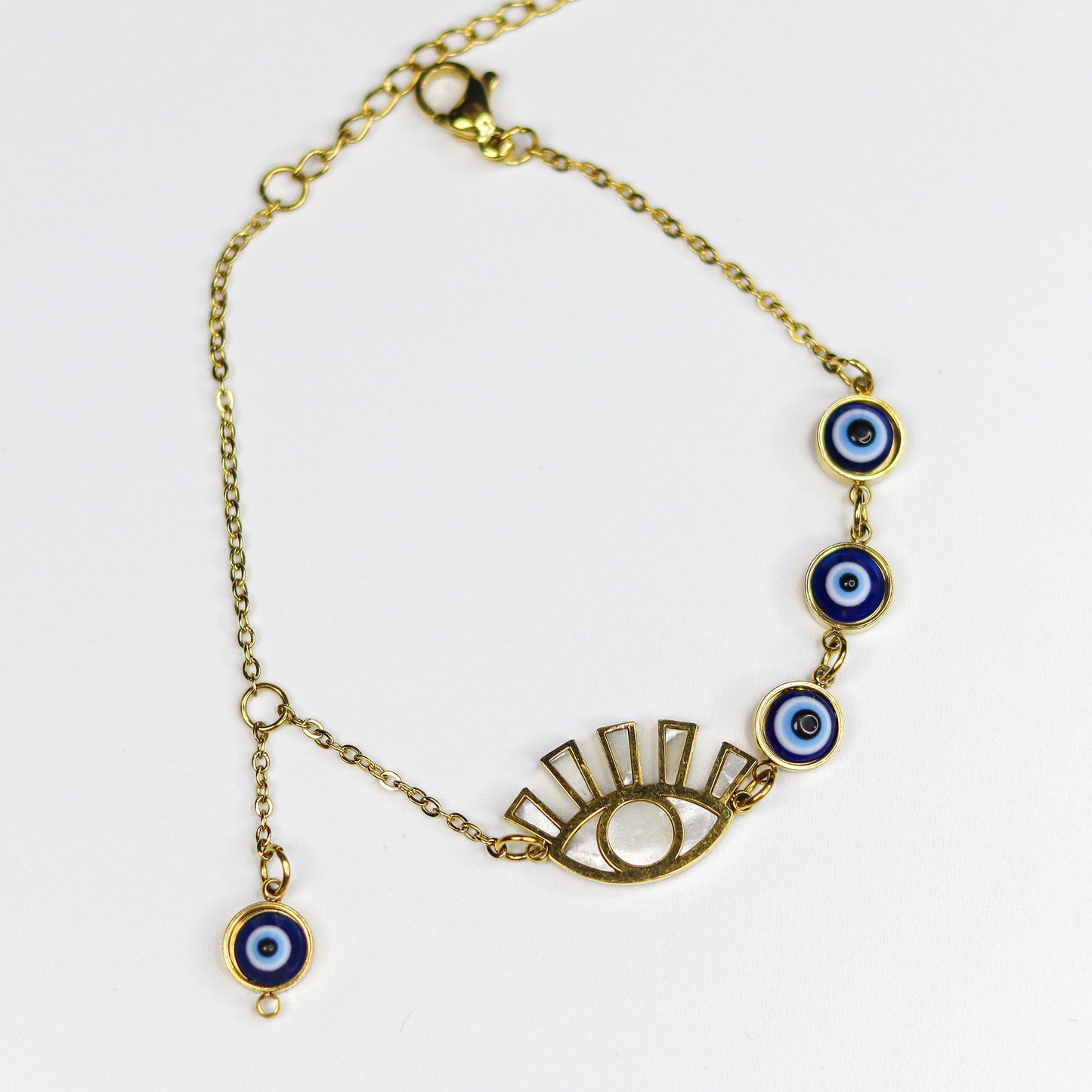 Evil Eye String Bracelet - Adorn-iq