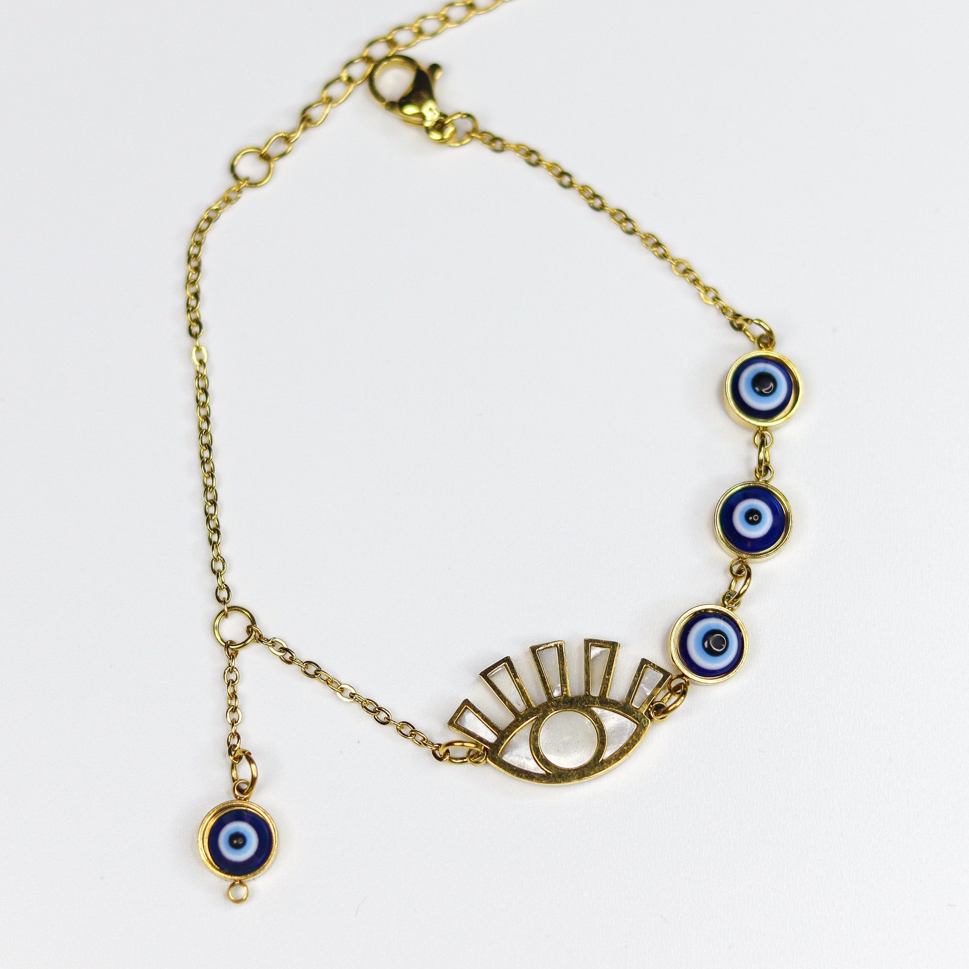 Evil Eye String Bracelet - Adorn-iq