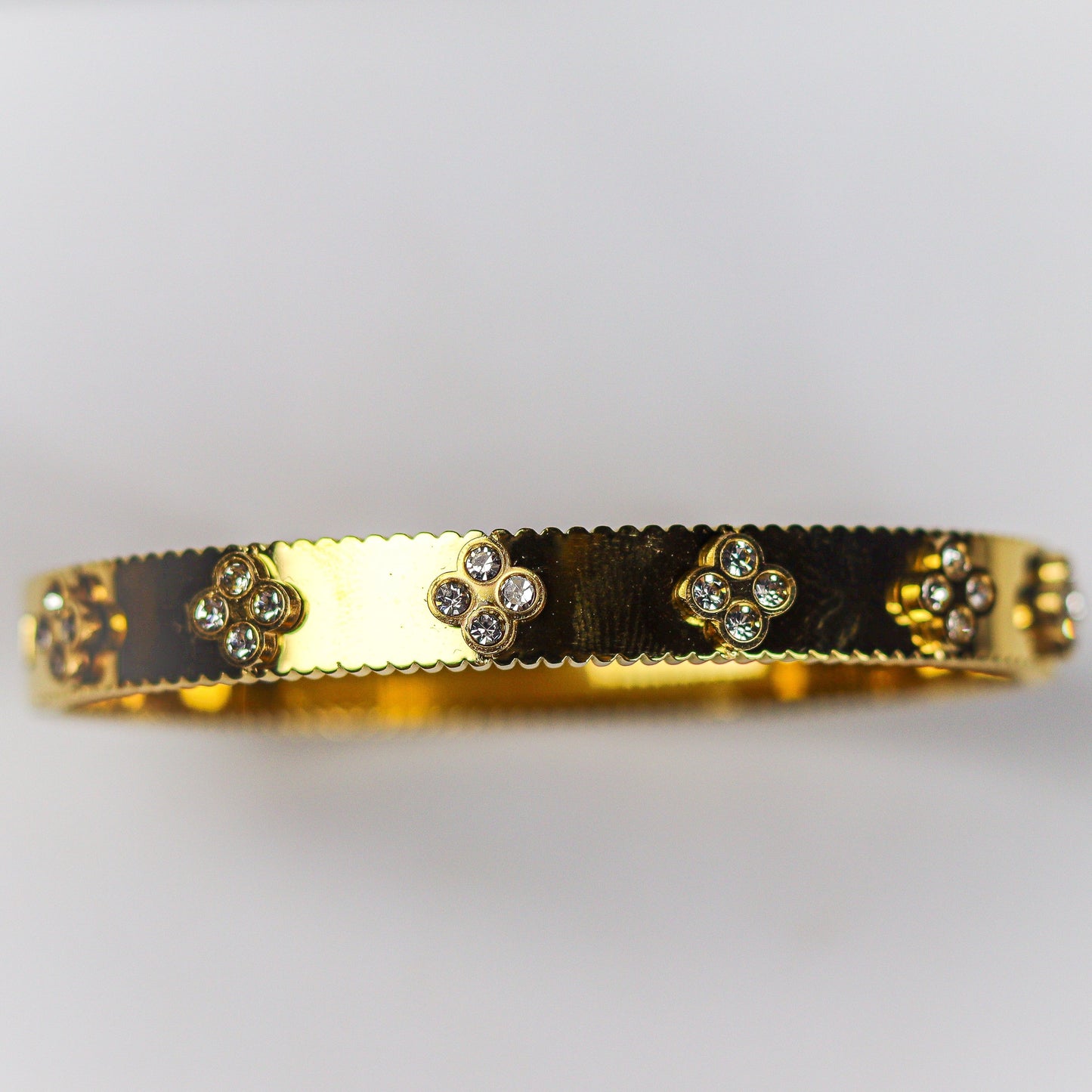 Golden Bloom Bangle