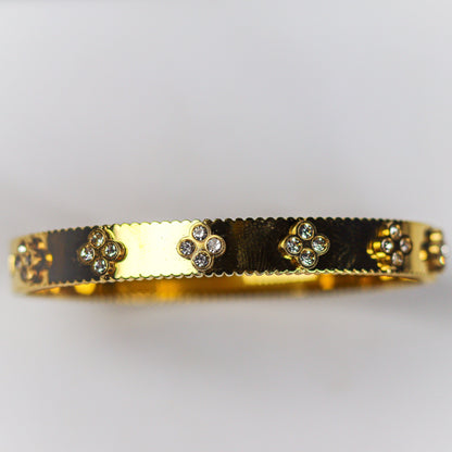 Golden Bloom Bangle