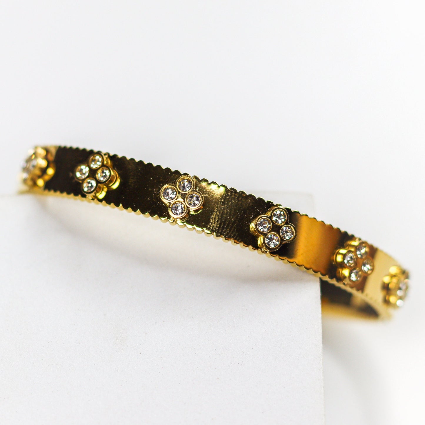 Golden Bloom Bangle