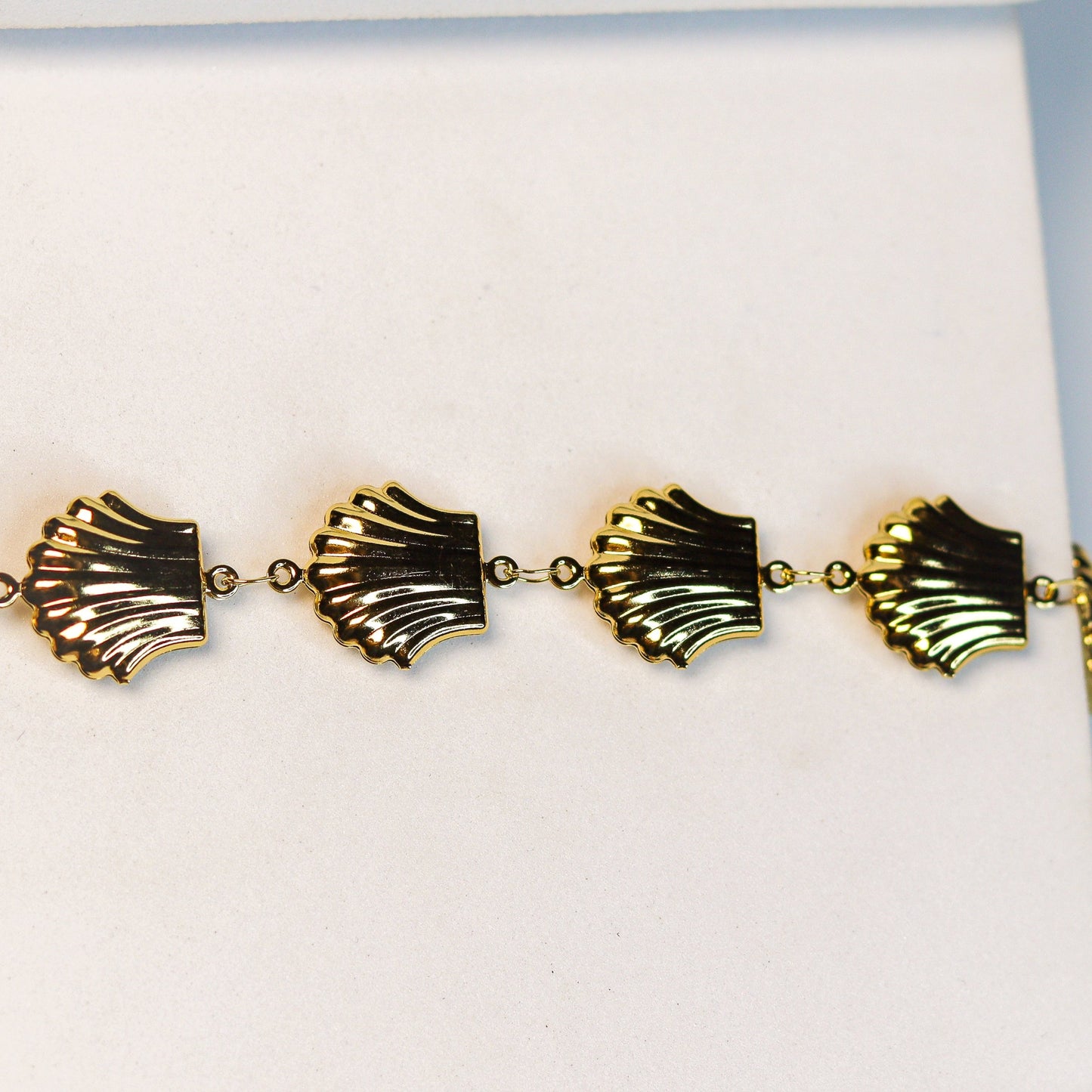 Gold Shell Bracelet