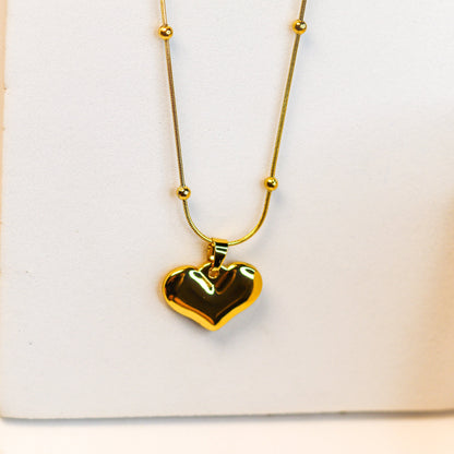 Golden Era Heart Necklace