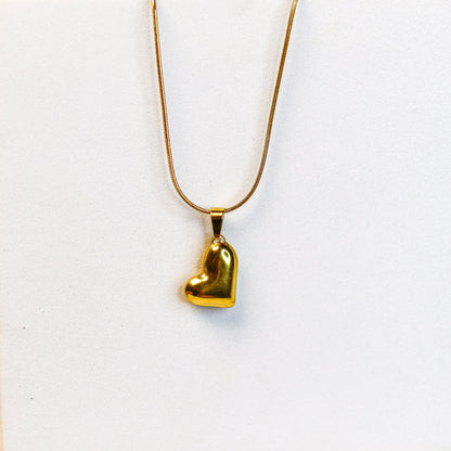 Tilt Heart Necklace