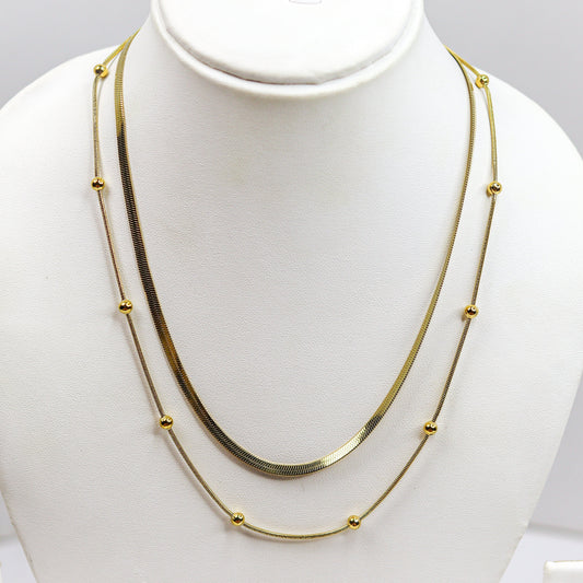 Radiant Layered Necklace