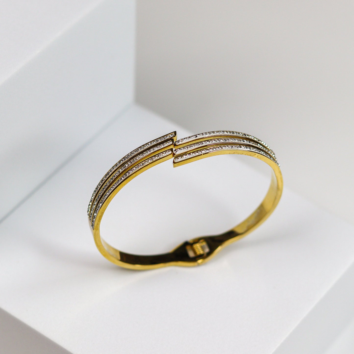 Dazzle Streak Bangle Bracelet