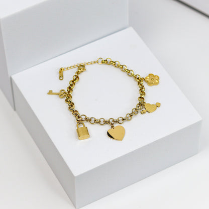 Treasure Ties Charm Bracelet