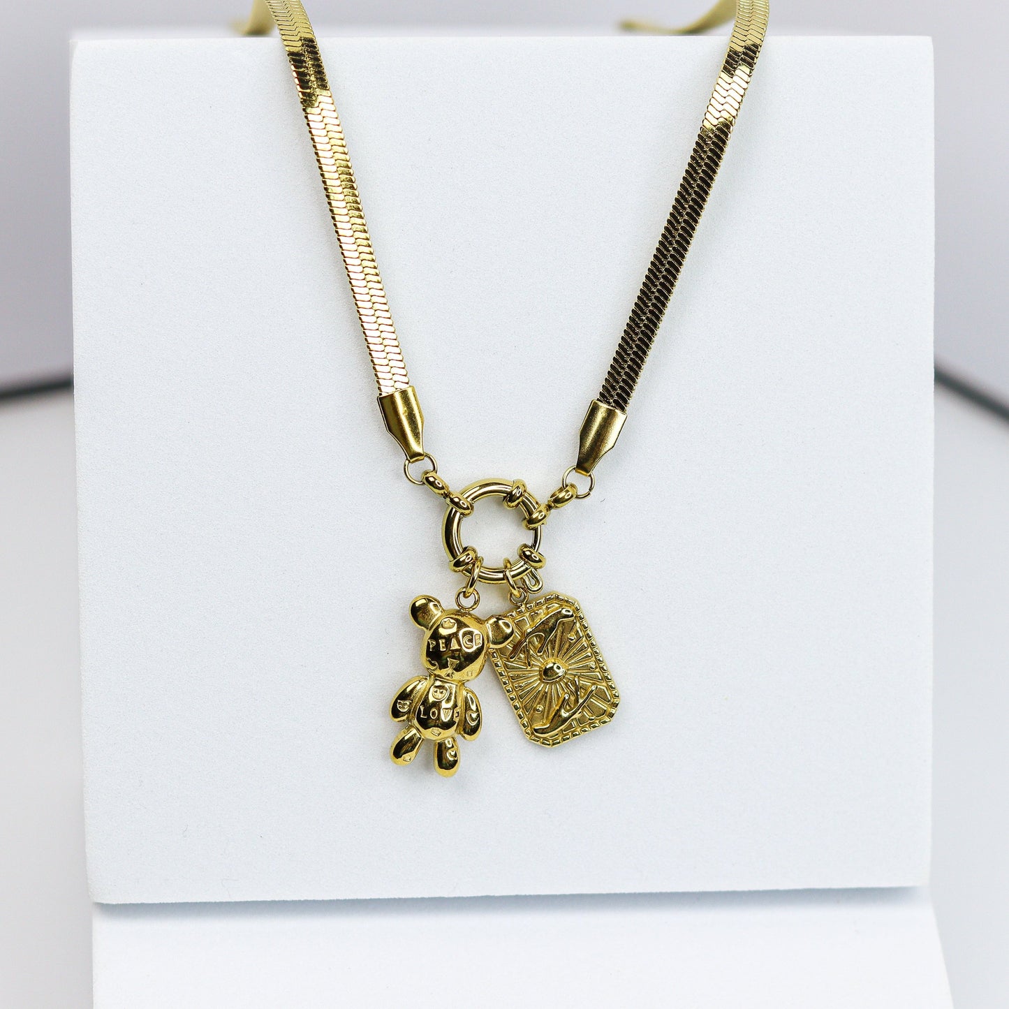 Bear Luxe Charm Necklace