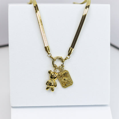 Bear Luxe Charm Necklace