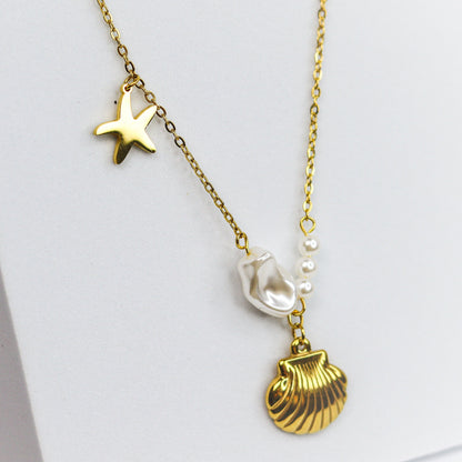 Pearly Shell Necklace