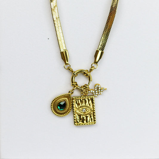 Guardian Grace Charm Necklace