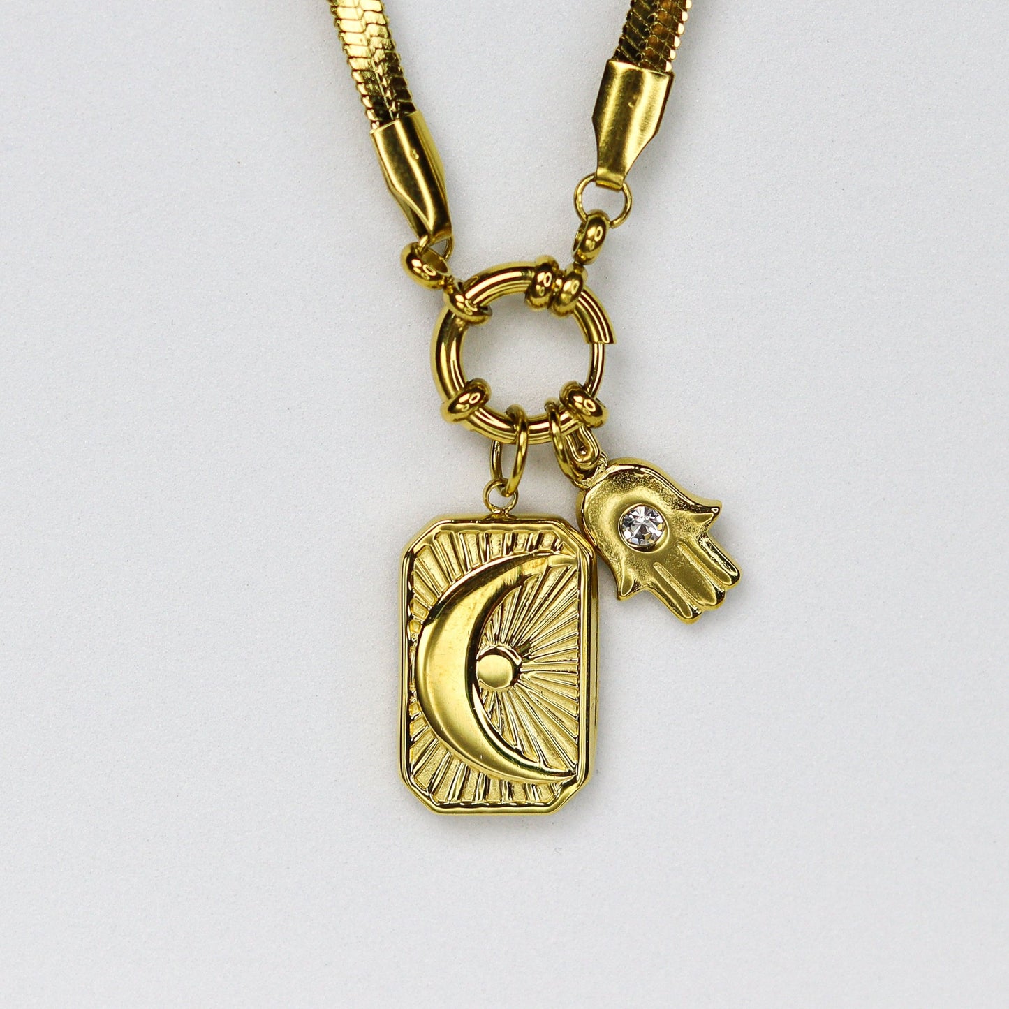 Hamza Charm Necklace