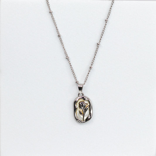 Silver Bloom Necklace