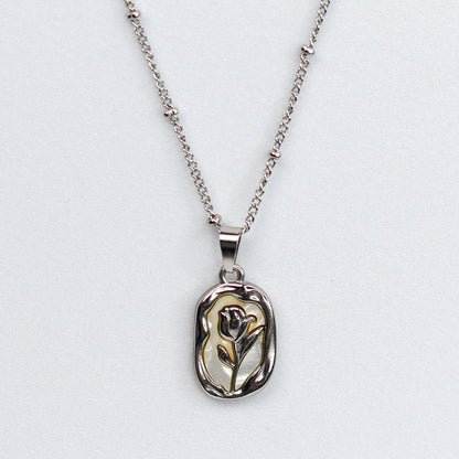 Silver Bloom Necklace