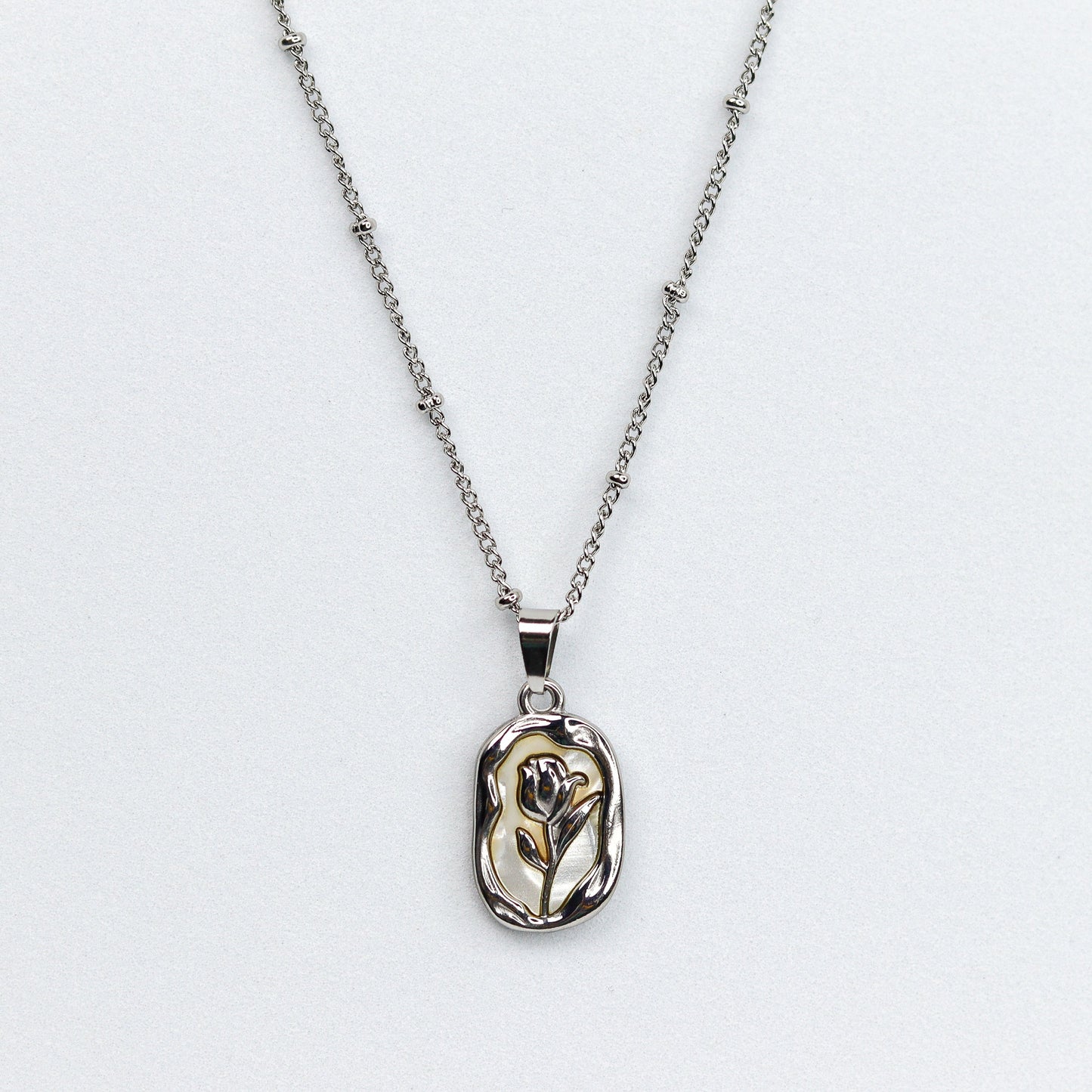 Silver Bloom Necklace