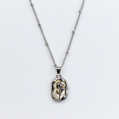 Silver Bloom Necklace