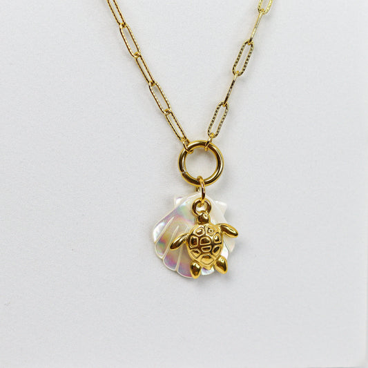 Turtle Charm Necklace