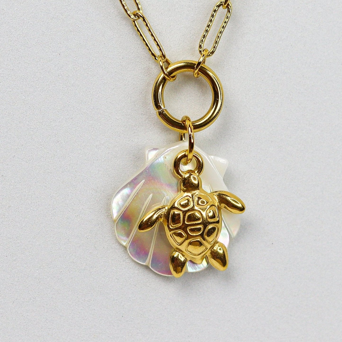 Turtle Charm Necklace