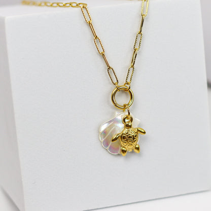 Turtle Charm Necklace