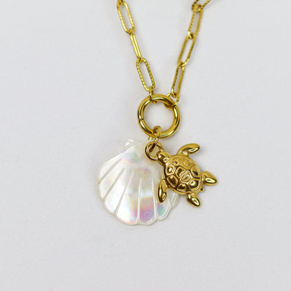 Turtle Charm Necklace