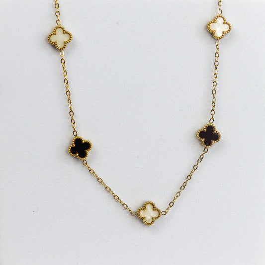 Mini Reversible Clover Necklace