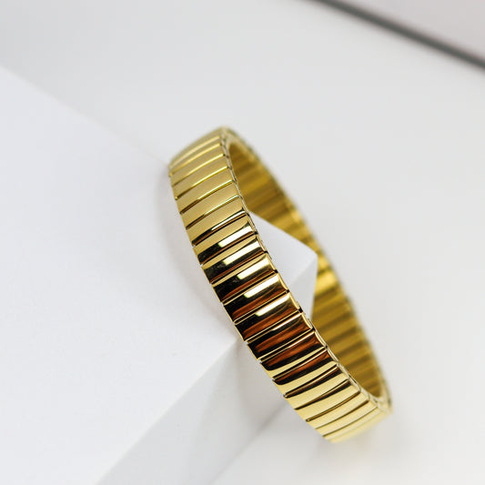 Stretchable Gold Bracelet