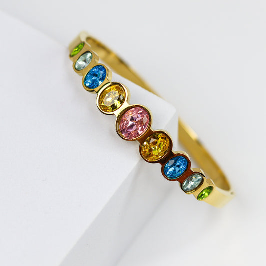 Aurora Jewel Bangle Bracelet