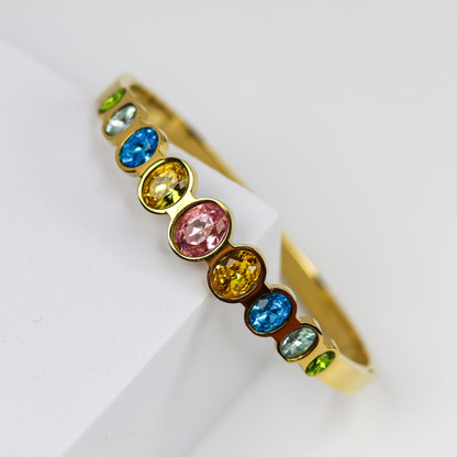 Aurora Jewel Bangle Bracelet