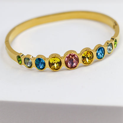 Aurora Jewel Bangle Bracelet