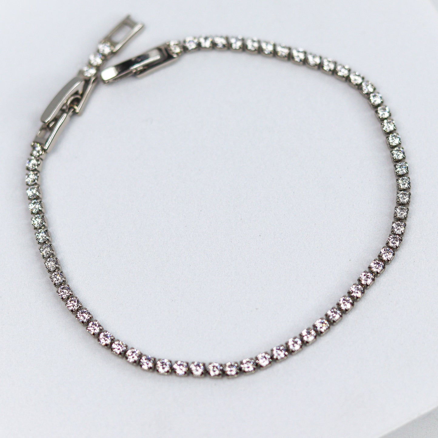 Minimal Tennis Chain Bracelet