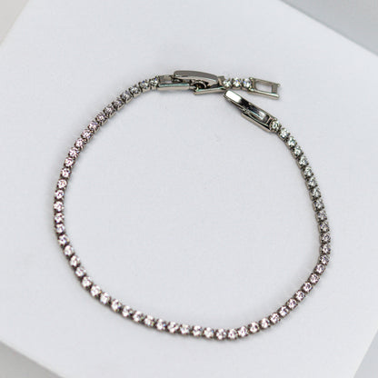 Minimal Tennis Chain Bracelet