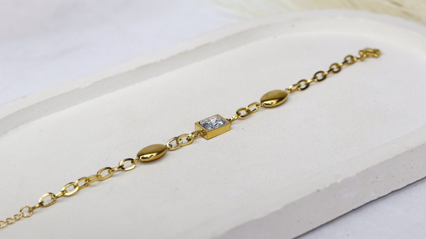 Gem Link Bracelet - Adorn-iq