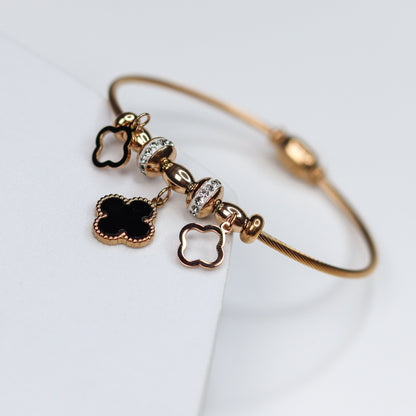 Rose Clover Bracelet - Adorn-iq