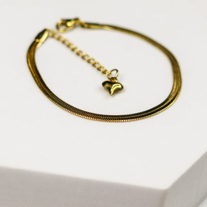 Classic Snake Chain Bracelet - Adorn-iq