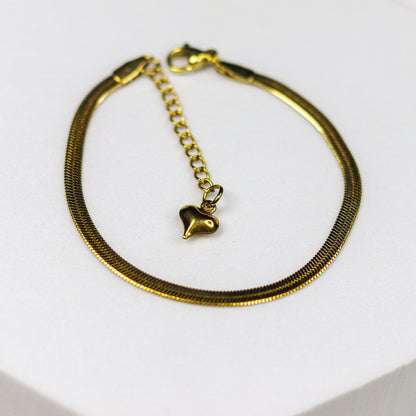 Classic Snake Chain Bracelet - Adorn-iq